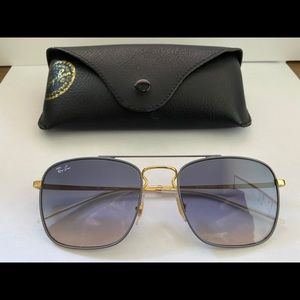 Ray Ban 3588 Gold & Gray Gradient Lens